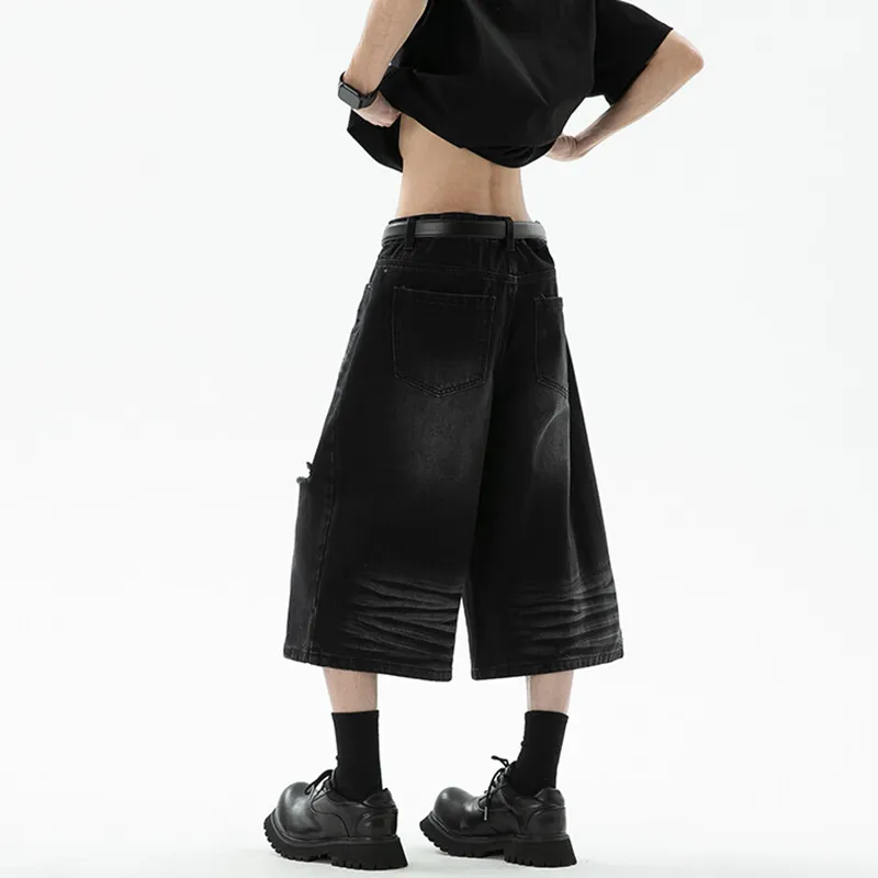 ROOMBOSE Denim Shorts Unisex-7