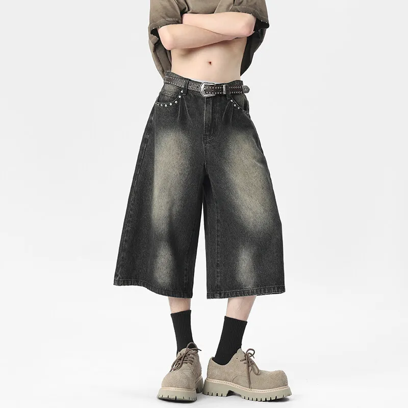 ROOMBOSE Denim Shorts Unisex-1