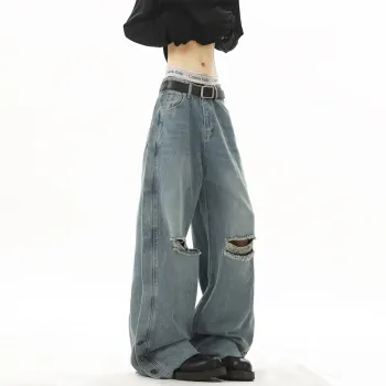 ROOMBOSE Jeans Unisex Blue