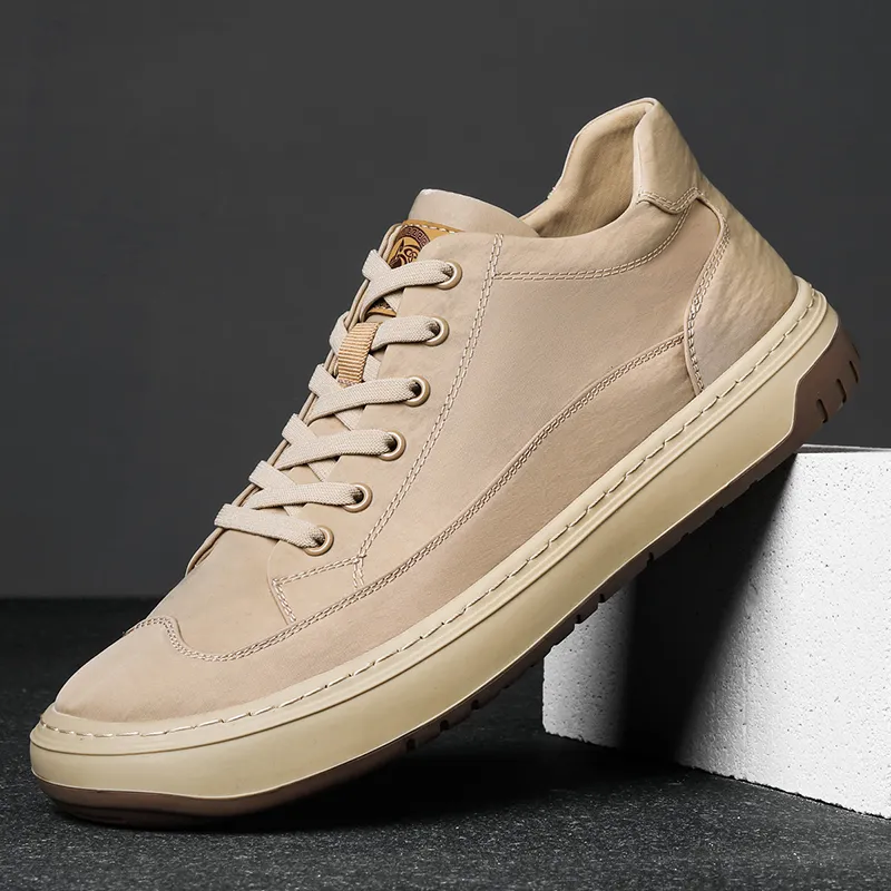 FAPAI Abrasion Resistant Height Increasing Low Top Casual Shoes Men's-10