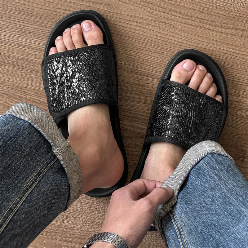 FAPAI Abrasion Resistant Slide Slippers Men's-2