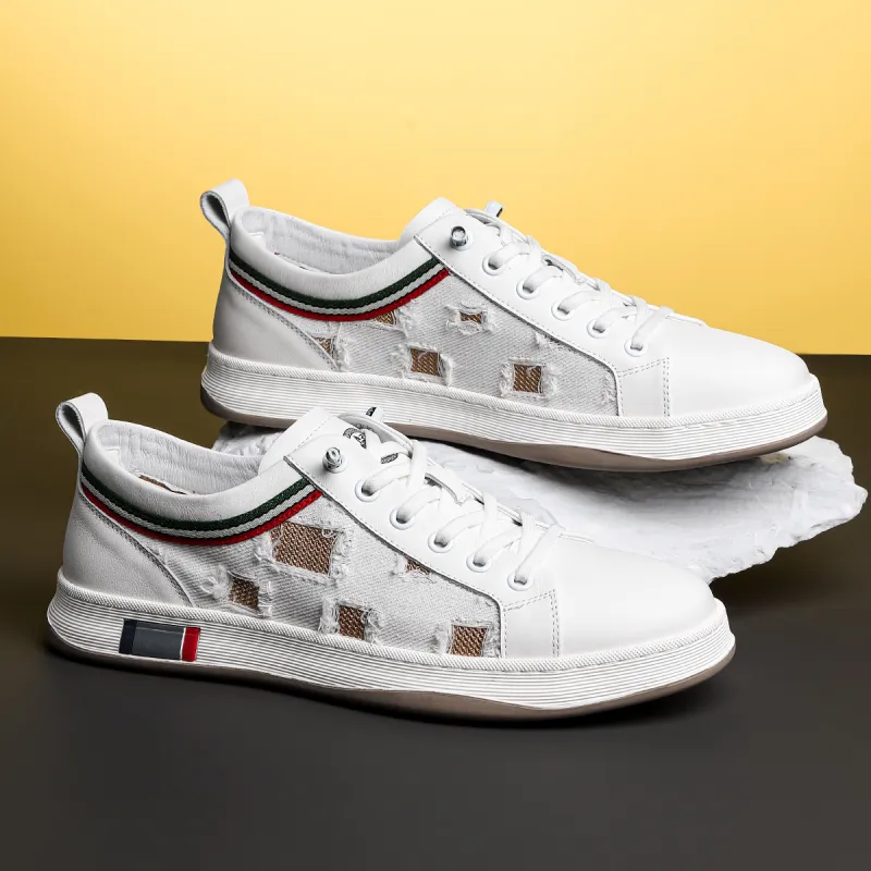 FAPAI Abrasion Resistant Low Top Skateboard Shoes Men's-11