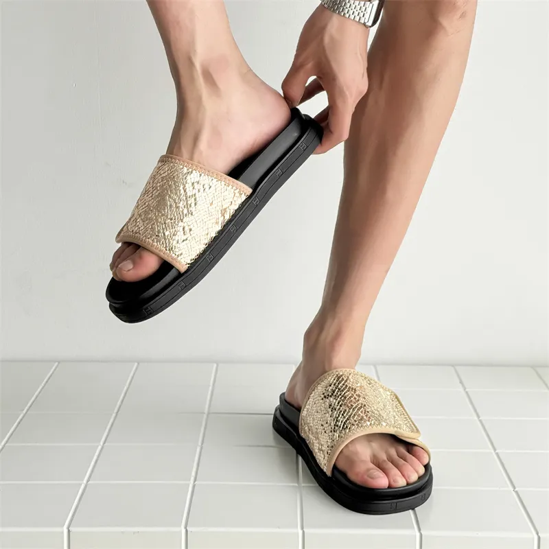FAPAI Abrasion Resistant Slide Slippers Men's-8