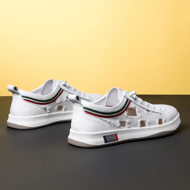FAPAI Abrasion Resistant Low Top Skateboard Shoes Men's-13