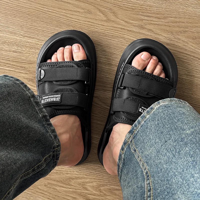 FAPAI Abrasion Resistant Slide Slippers Men's-3