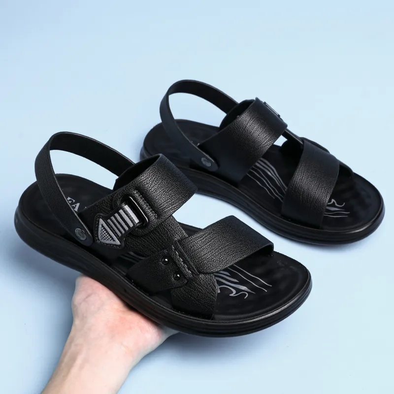 FAPAI Beach Sandals Men Brown-8