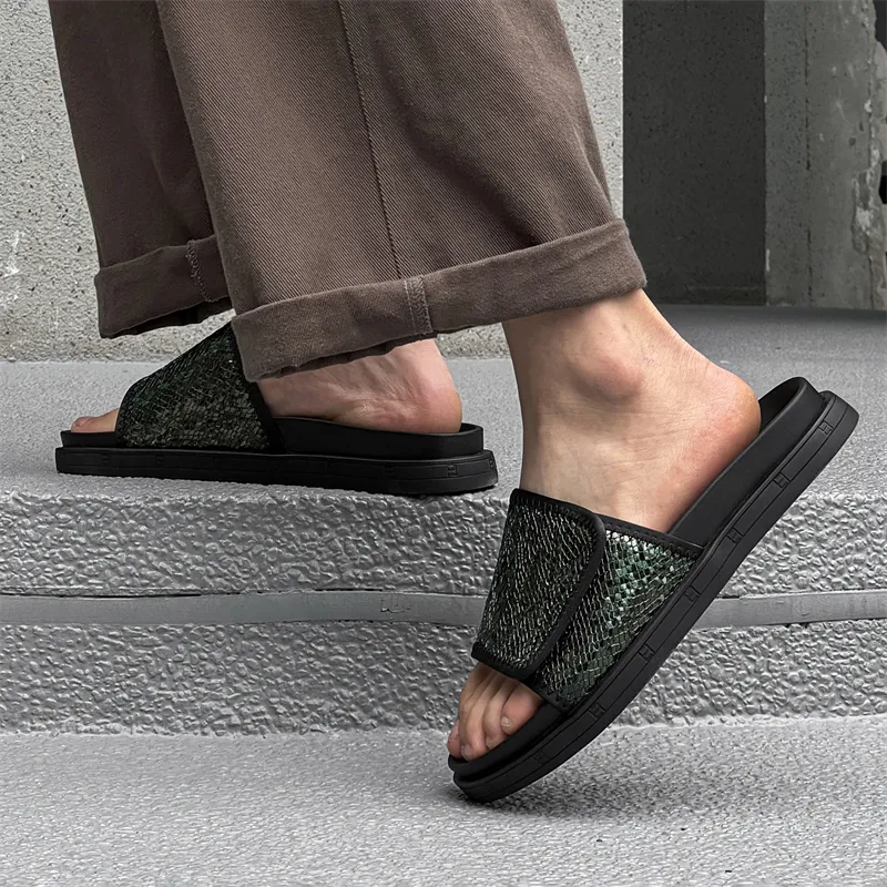 FAPAI Abrasion Resistant Slide Slippers Men's-18