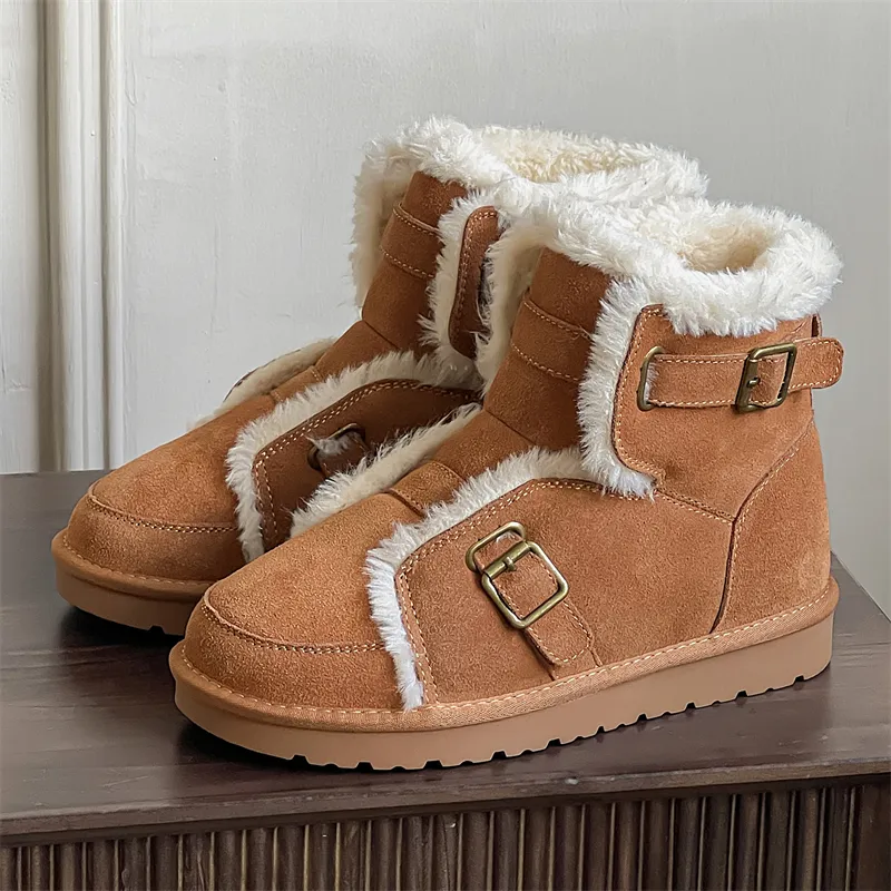 FAPAI Warm Coverage Short Snow Boots Men's-10
