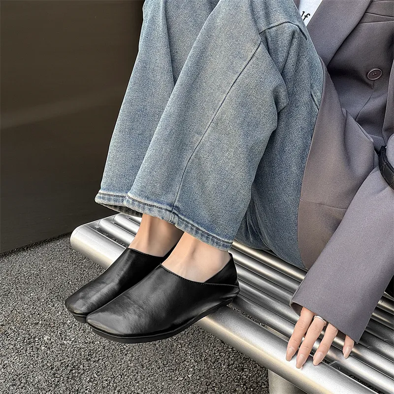FAPAI Low Top Casual Shoes Unisex Black-2