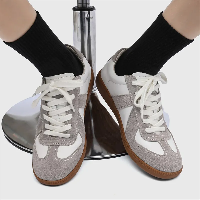 FAPAI Low Top Skateboard Shoes Unisex White-6
