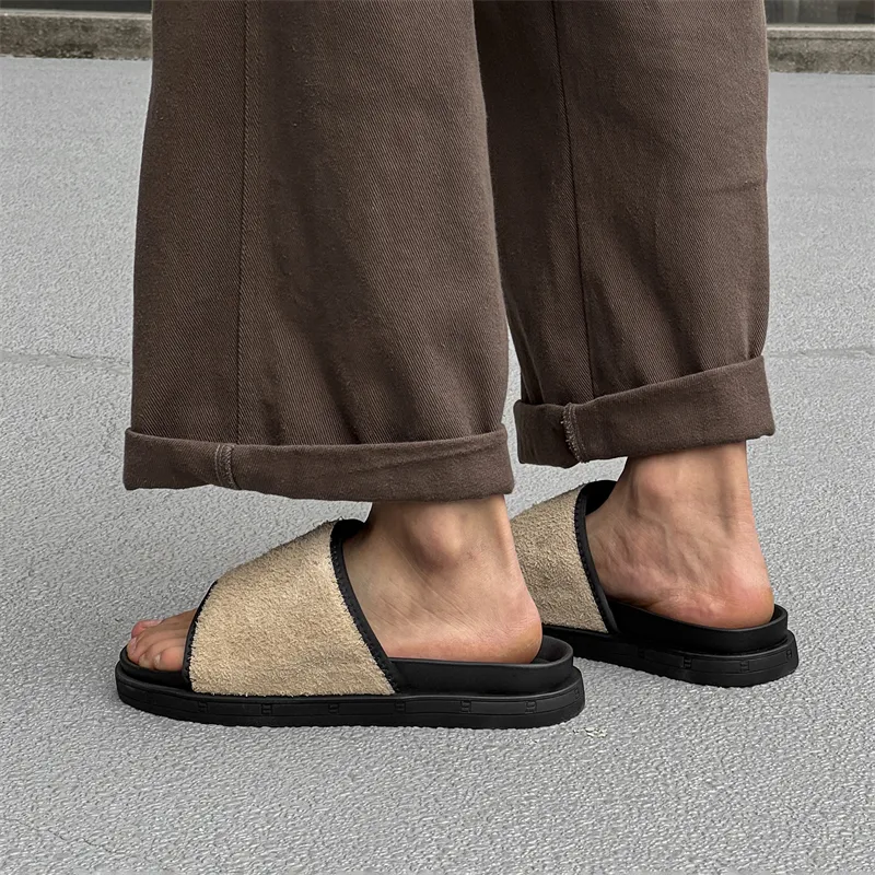 FAPAI Abrasion Resistant Slide Slippers Men's-18