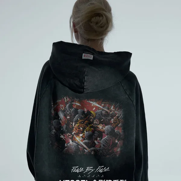 VESSEL x MARVEL Sweatshirt Unisex Black-4