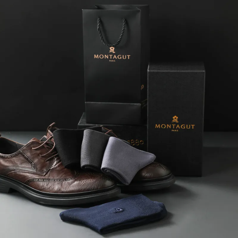 Montagut Men Mid Calf Socks-3