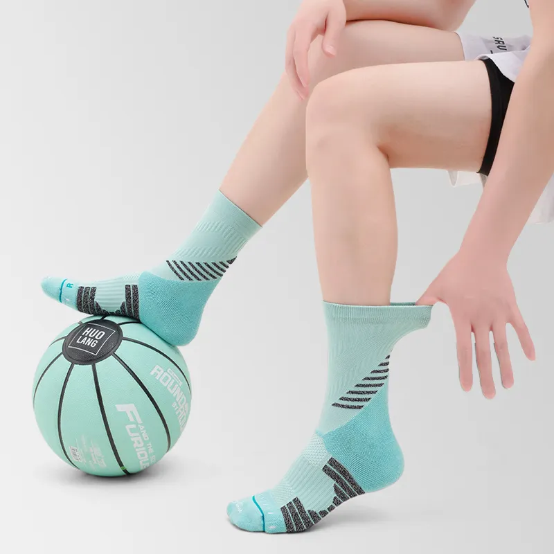 FUGEER x YUNDONGZHIJIA LIANMINGKUAN Basketball Socks Men's 1 Pack-5
