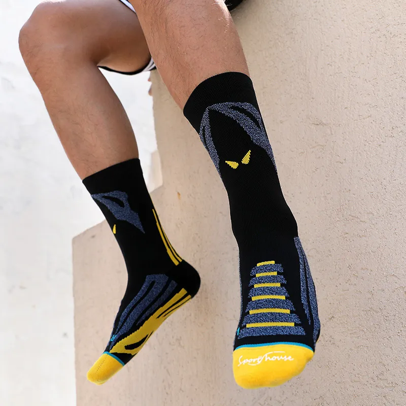 FUGEER x YUNDONGZHIJIA Basketball Socks Men's 1 Pack-3