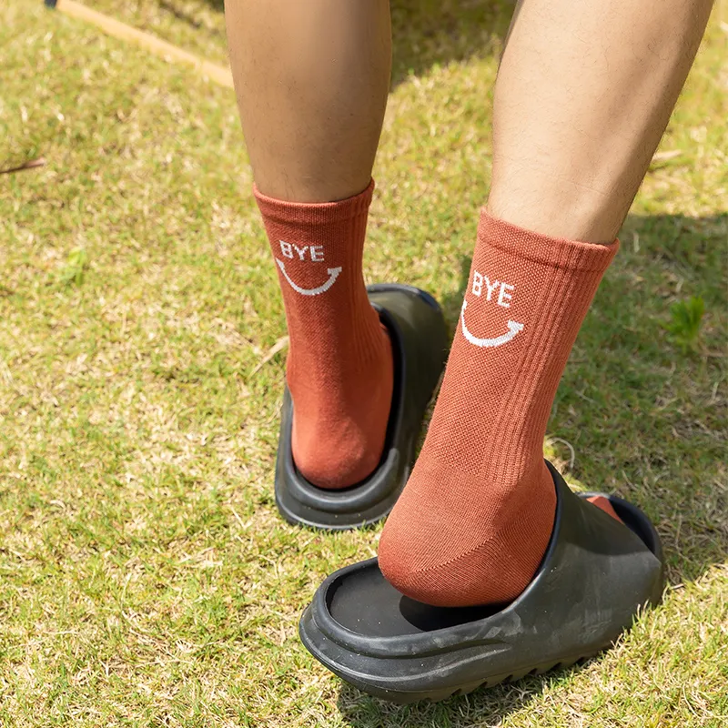 FUGEER Mid Calf Socks Men's 4 Pack-2