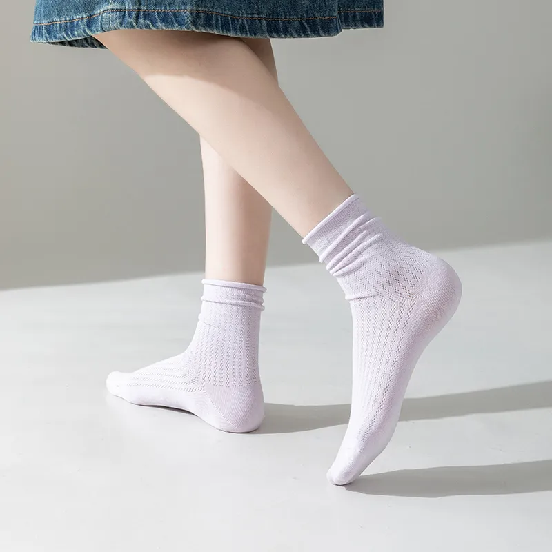 FUGEER Mid Calf Socks Women's Combo Set-3