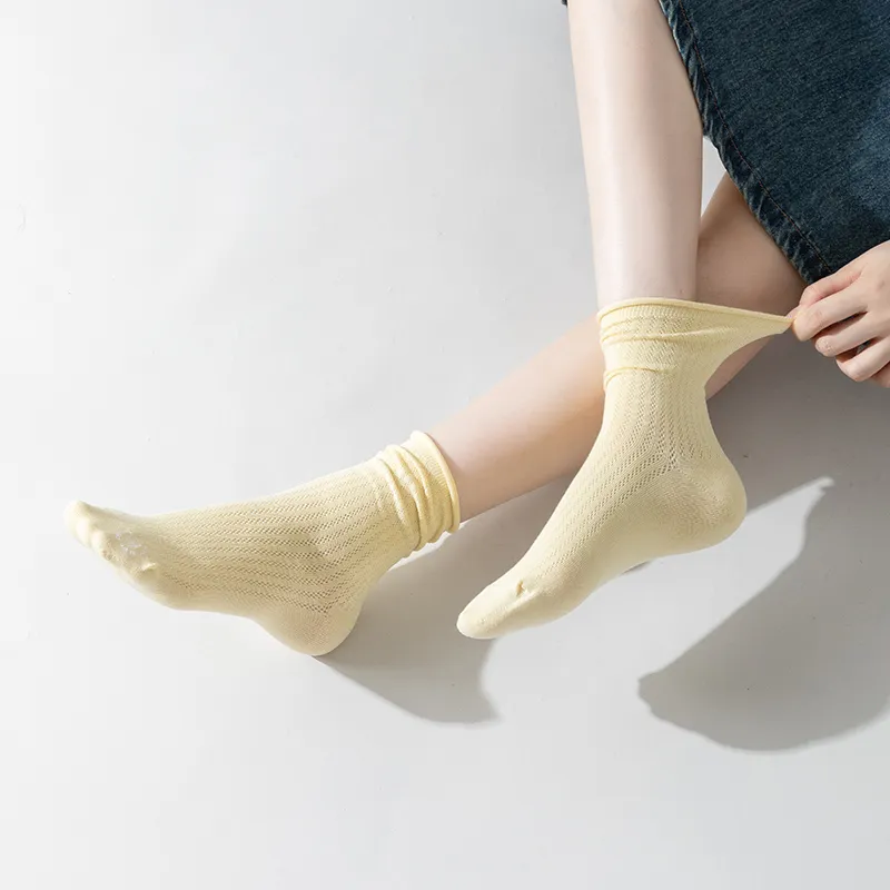 FUGEER Mid Calf Socks Women's Combo Set-6