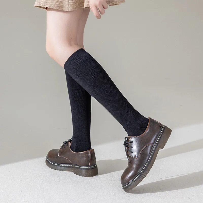FUGEER Knee High Socks Women's 1 Pack-5