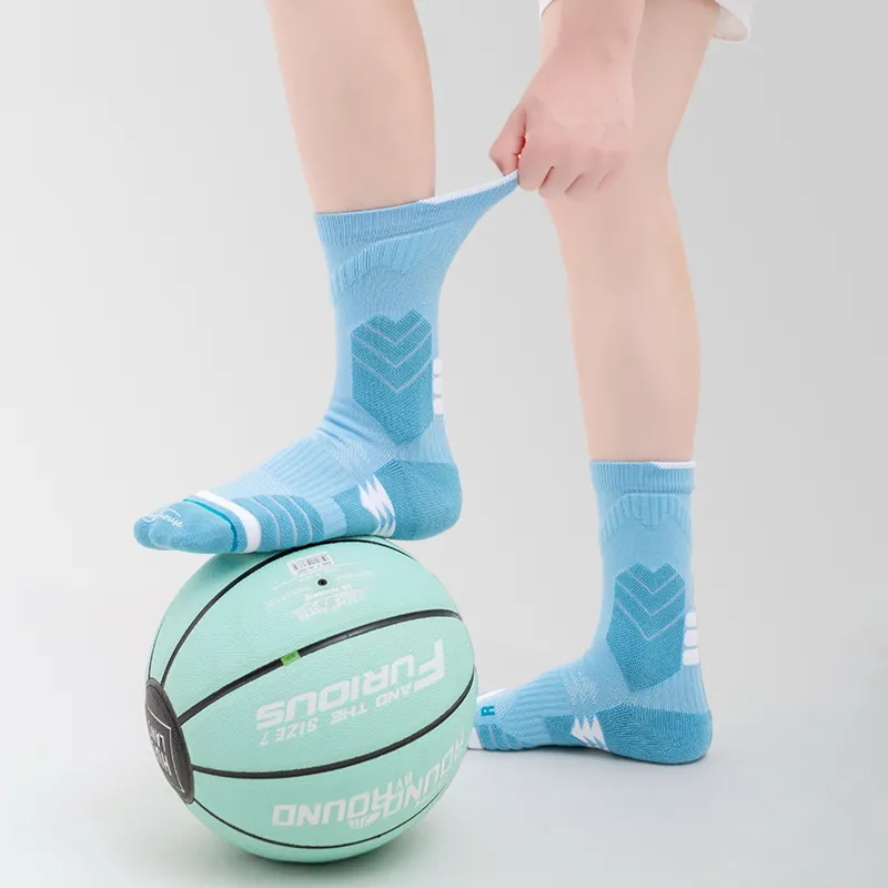 FUGEER Basketball Socks Men's 2 Pack-2