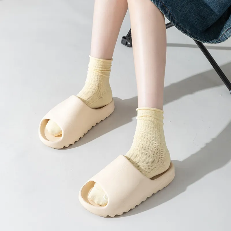 FUGEER Mid Calf Socks Women's Combo Set-2