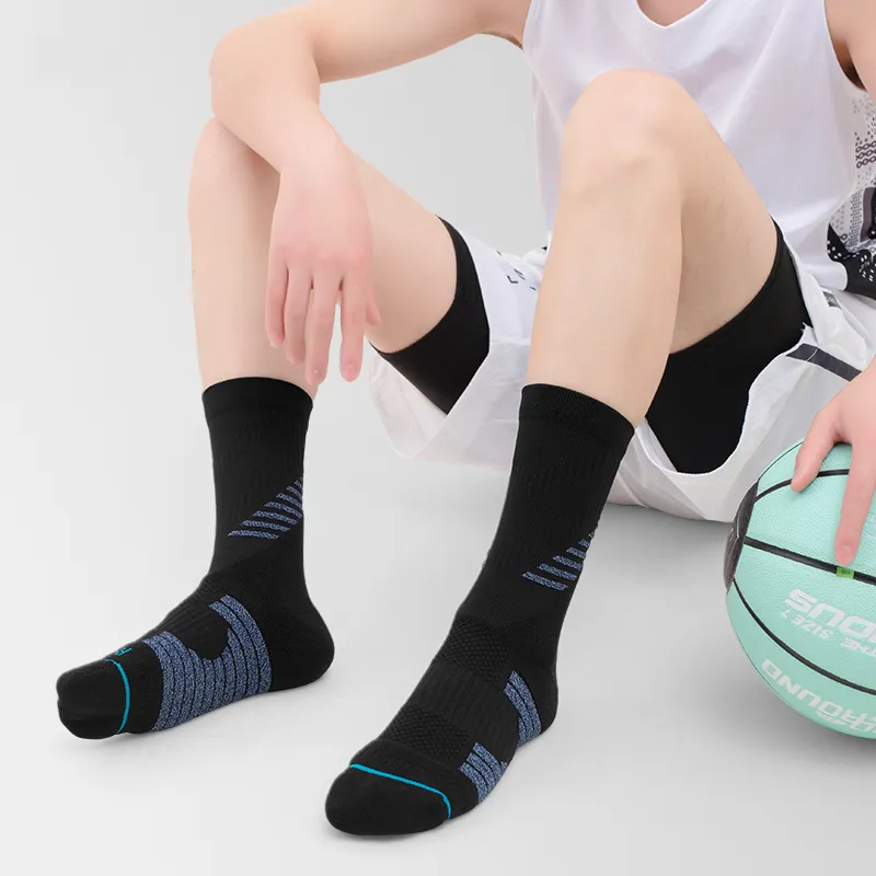FUGEER x YUNDONGZHIJIA LIANMINGKUAN Basketball Socks Men's 1 Pack-2