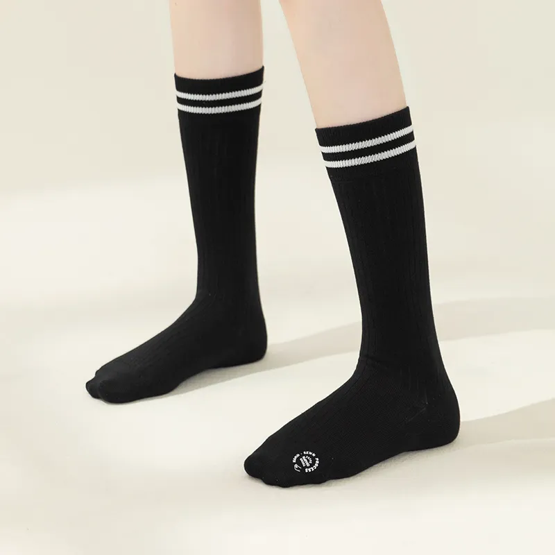 FUGEER Knee High Socks Women's Combo Set-4