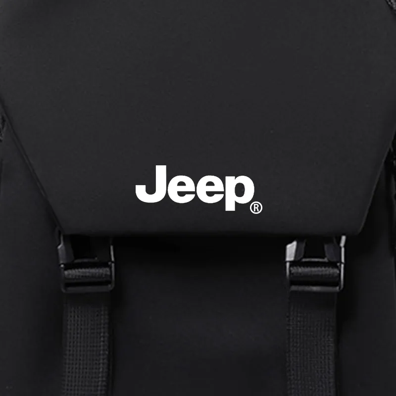 Jeep Polyester Backpack Unisex Multicolor-5