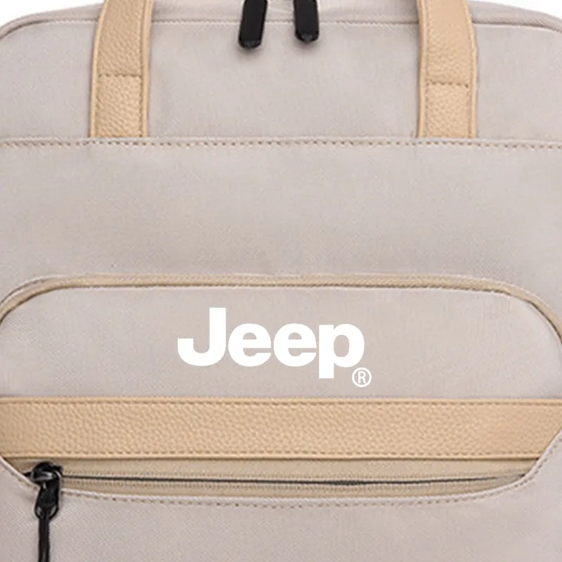 Jeep Polyester Backpack Regular Unisex Multicolor-3