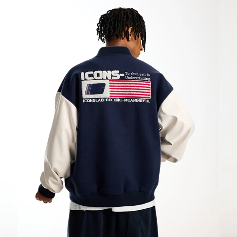 ICONS Lab Baseball Jacket Unisex-4
