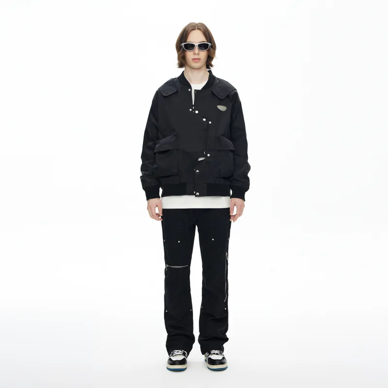 ICONS Lab Jackets Unisex Black-2