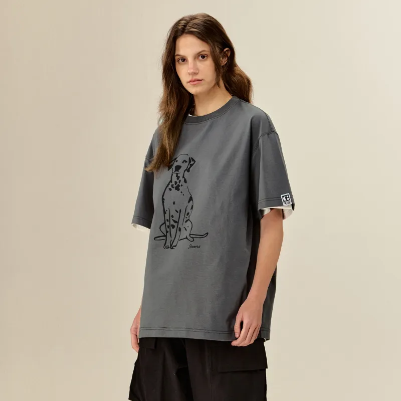 ICONS Lab Drop Shoulder Sleeve T-Shirt Unisex-12
