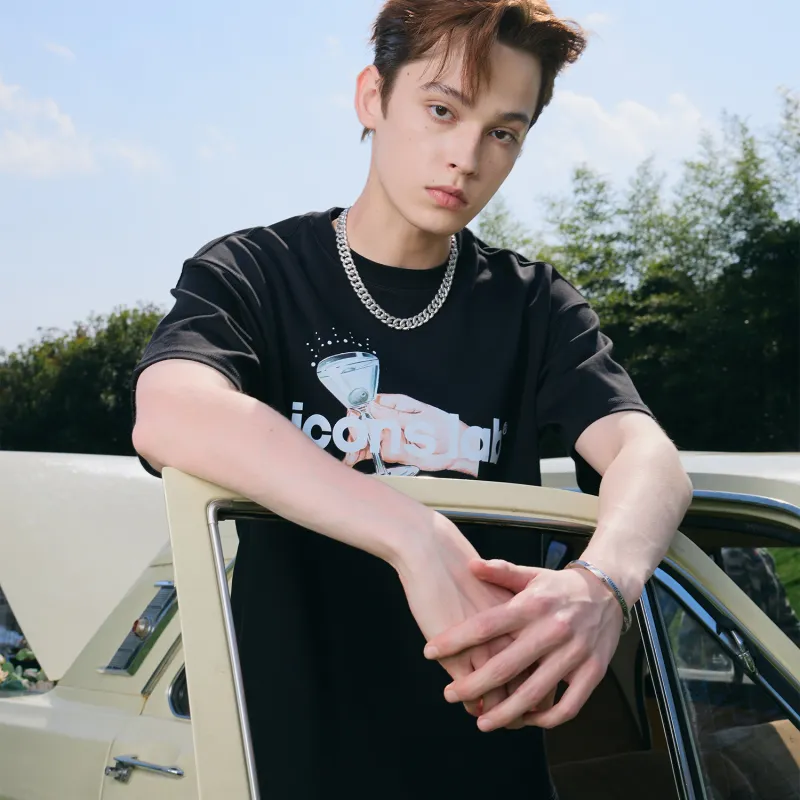 ICONS Lab T Shirts Unisex Black-6