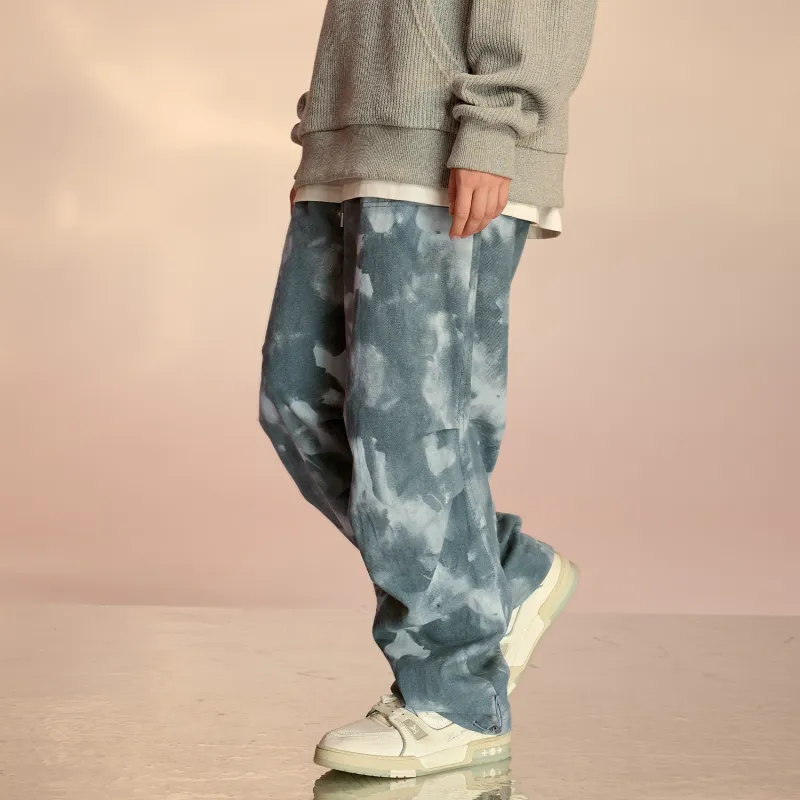 ICONS Lab Cargo Pants Unisex Gray Camouflage-3