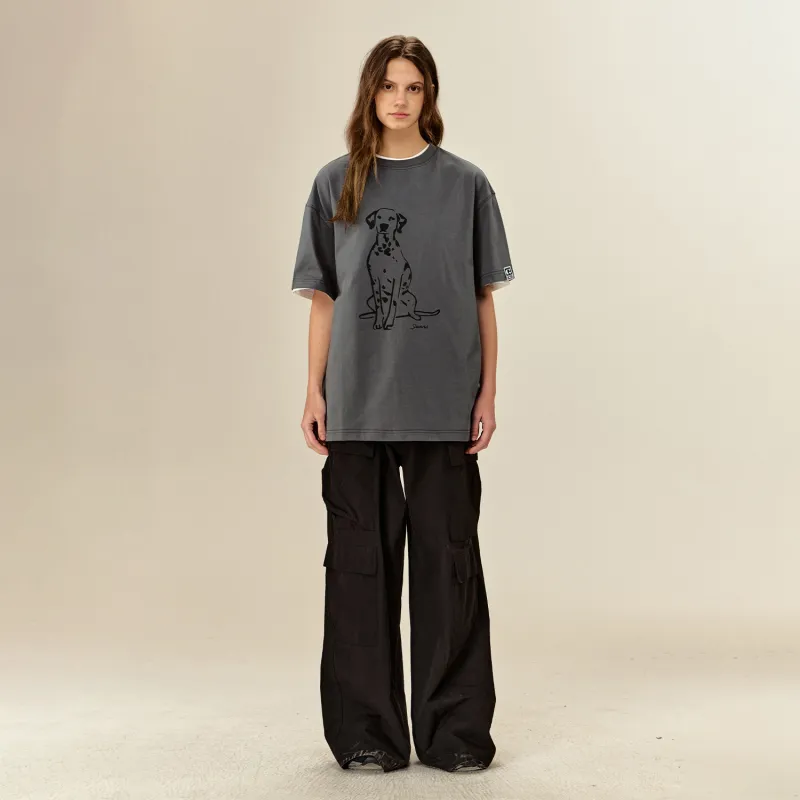 ICONS Lab Drop Shoulder Sleeve T-Shirt Unisex-9