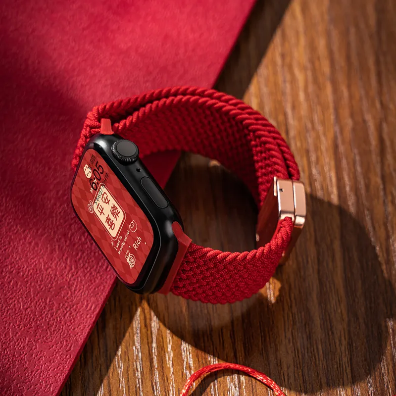 LOVINGCOOL Apple Compatibility Watch Band 38/40/41mm Fabric Material-3