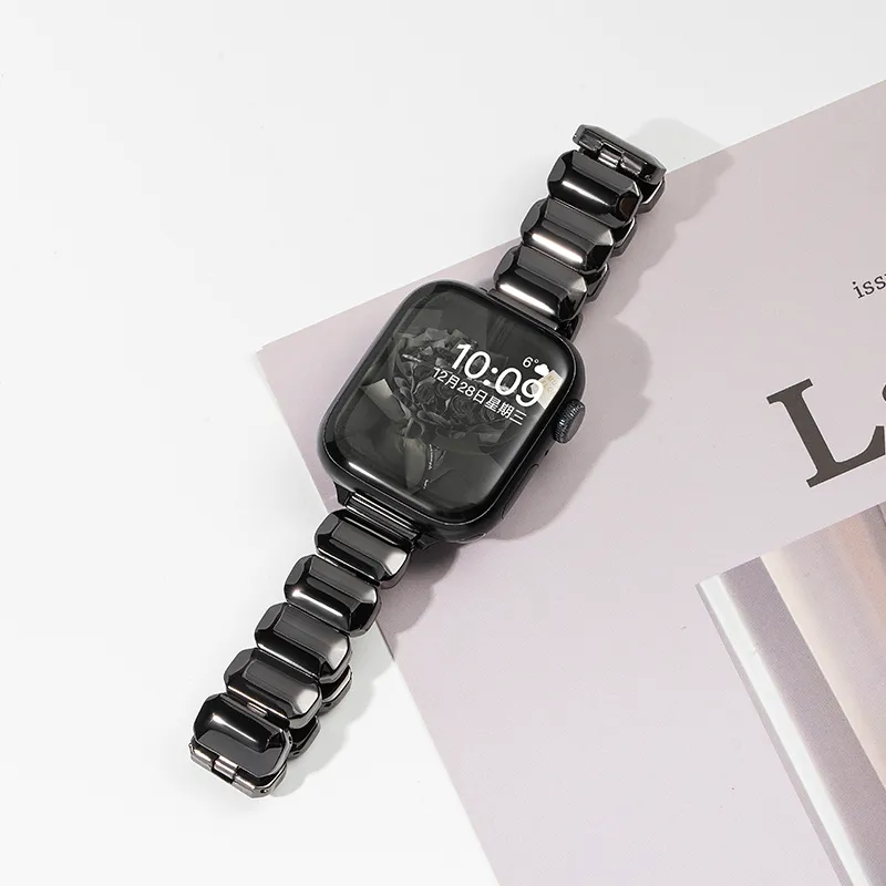 LOVINGCOOL Watch Band Apple Compatibility Metal-5