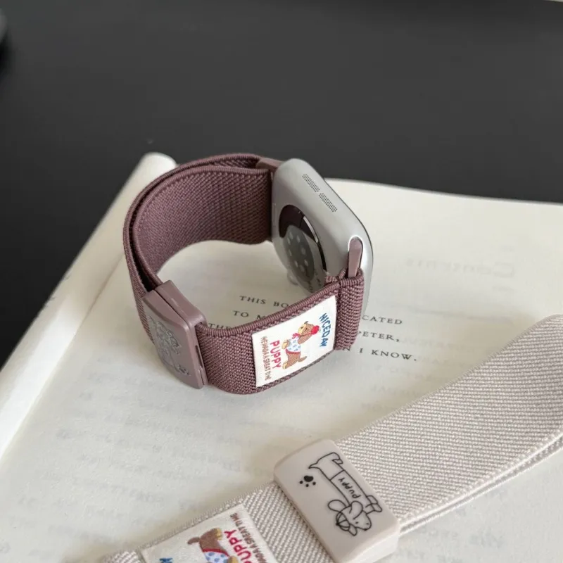 LOVINGCOOL Apple Compatibility Watch Band 14cm Nylon Material-15