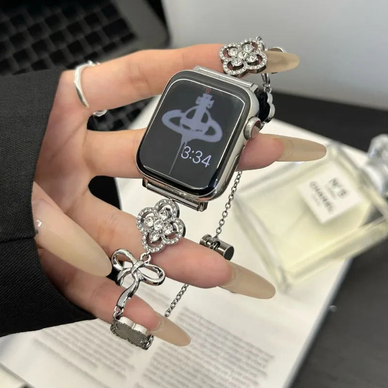 LOVINGCOOL Apple Compatibility Watch Band Metal-1