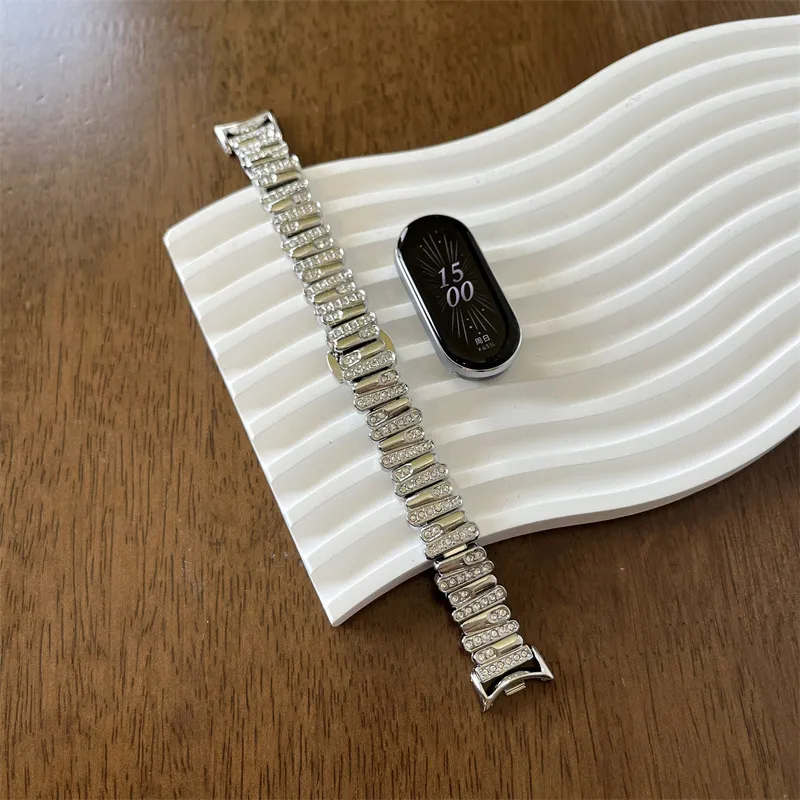 LOVINGCOOL Xiaomi Compatibility Watch Band 130mm Stainless Steel Material-12