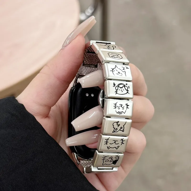 LOVINGCOOL Xiaomi Compatibility Watch Band Metal-6