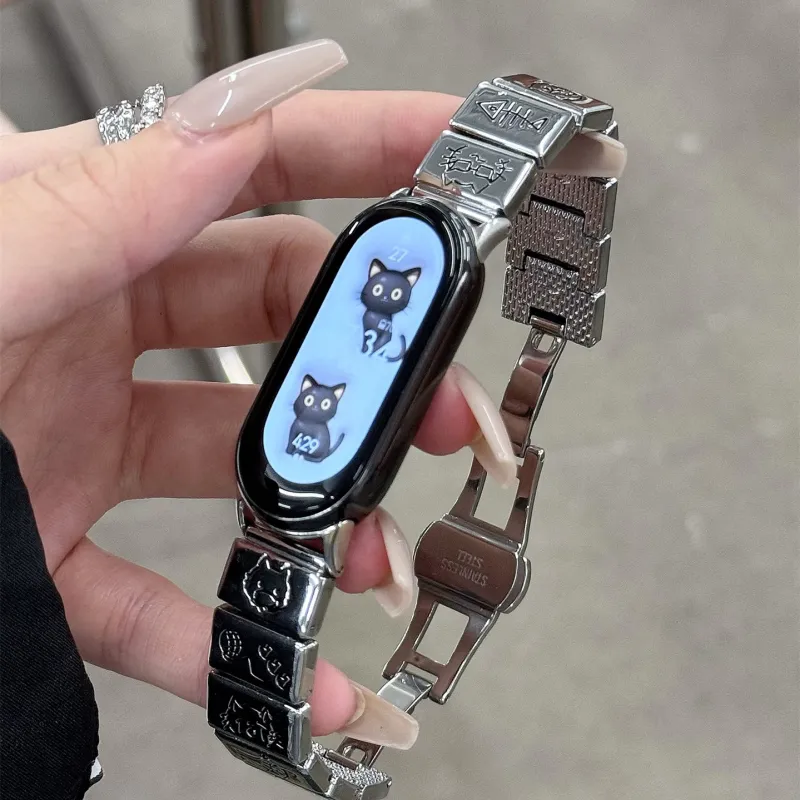 LOVINGCOOL Xiaomi Compatibility Watch Band Metal-10