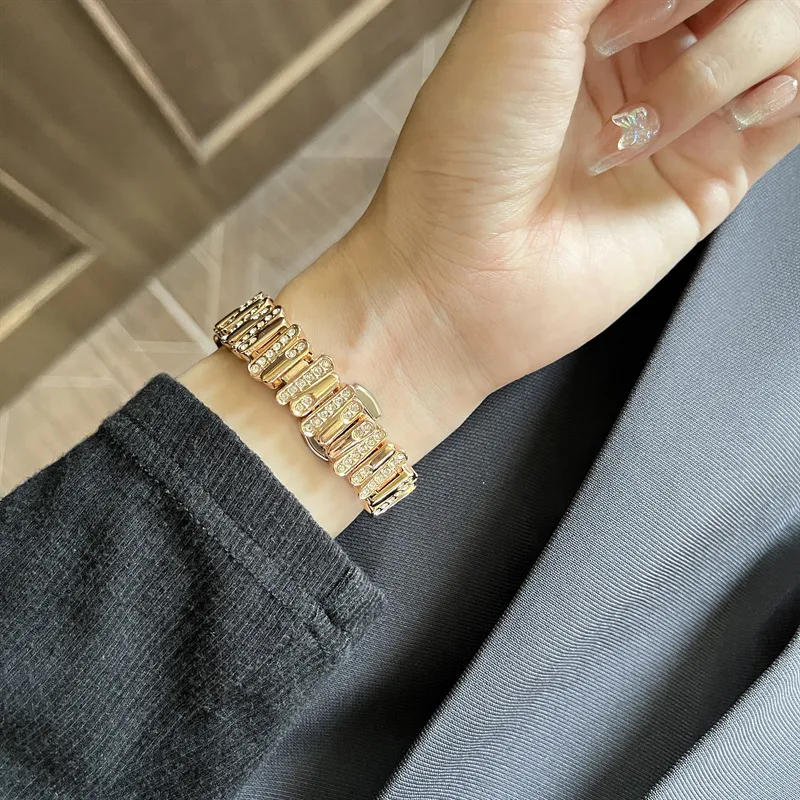 LOVINGCOOL Xiaomi Compatibility Watch Band 130mm Stainless Steel Material-19