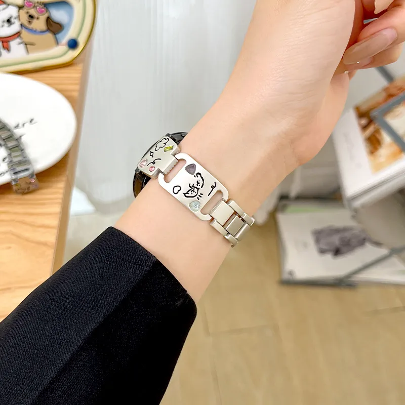 LOVINGCOOL Huawei Compatibility Watch Band Metal-1