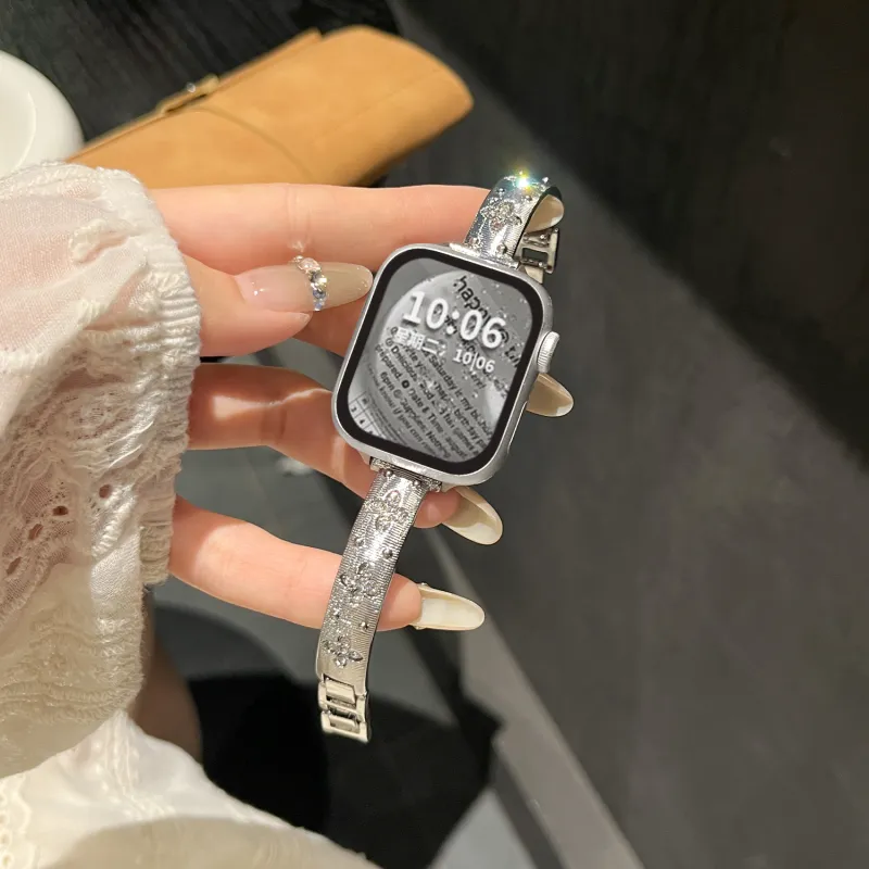 LOVINGCOOL Apple Compatibility Watch Band 13cm Metal-1