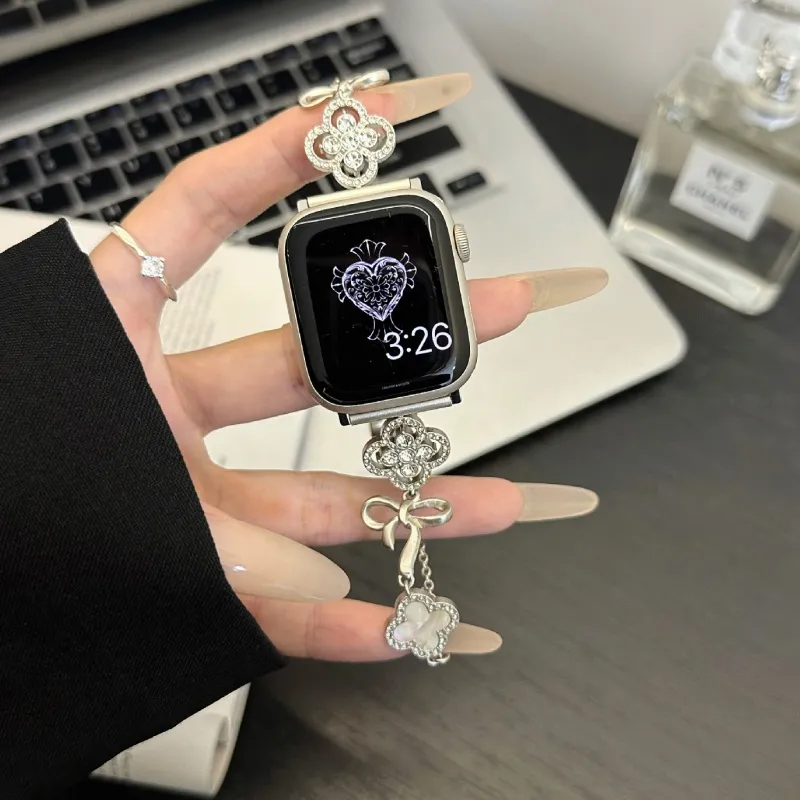 LOVINGCOOL Apple Compatibility Watch Band Metal-2