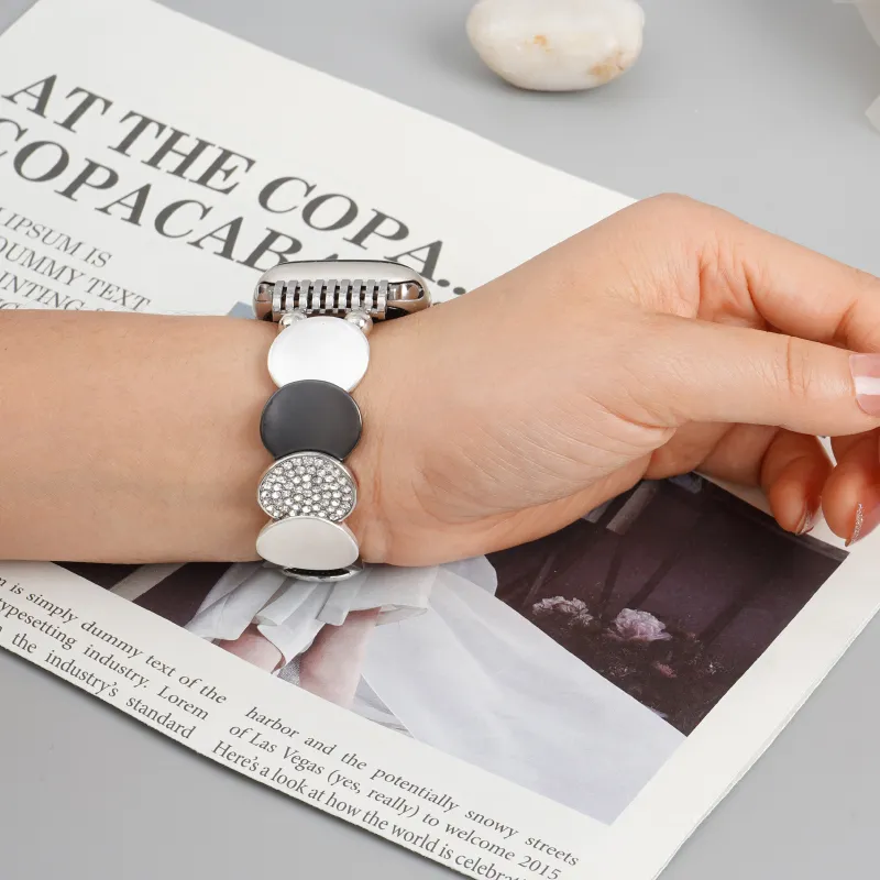 LOVINGCOOL Watch Bands Apple Compatibility 15cm Metal-3