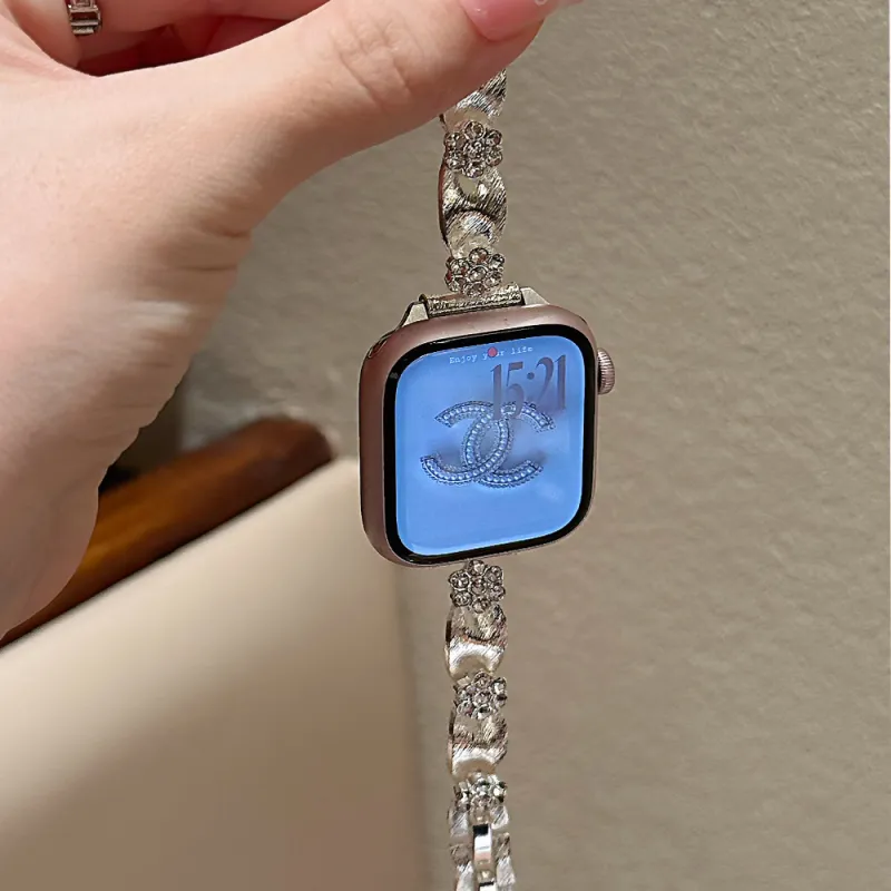 LOVINGCOOL Watch Band Apple Compatibility 130mm Alloy-5