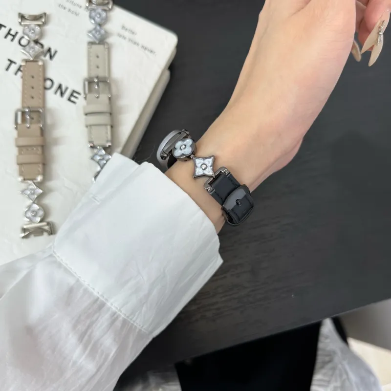 LOVINGCOOL Xiaomi Compatibility Watch Band Genuine Leather Material-5
