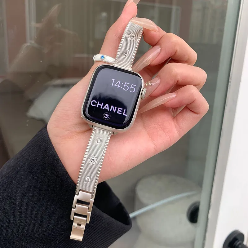LOVINGCOOL Watch Bands Apple Compatibility 15cm Metal-4
